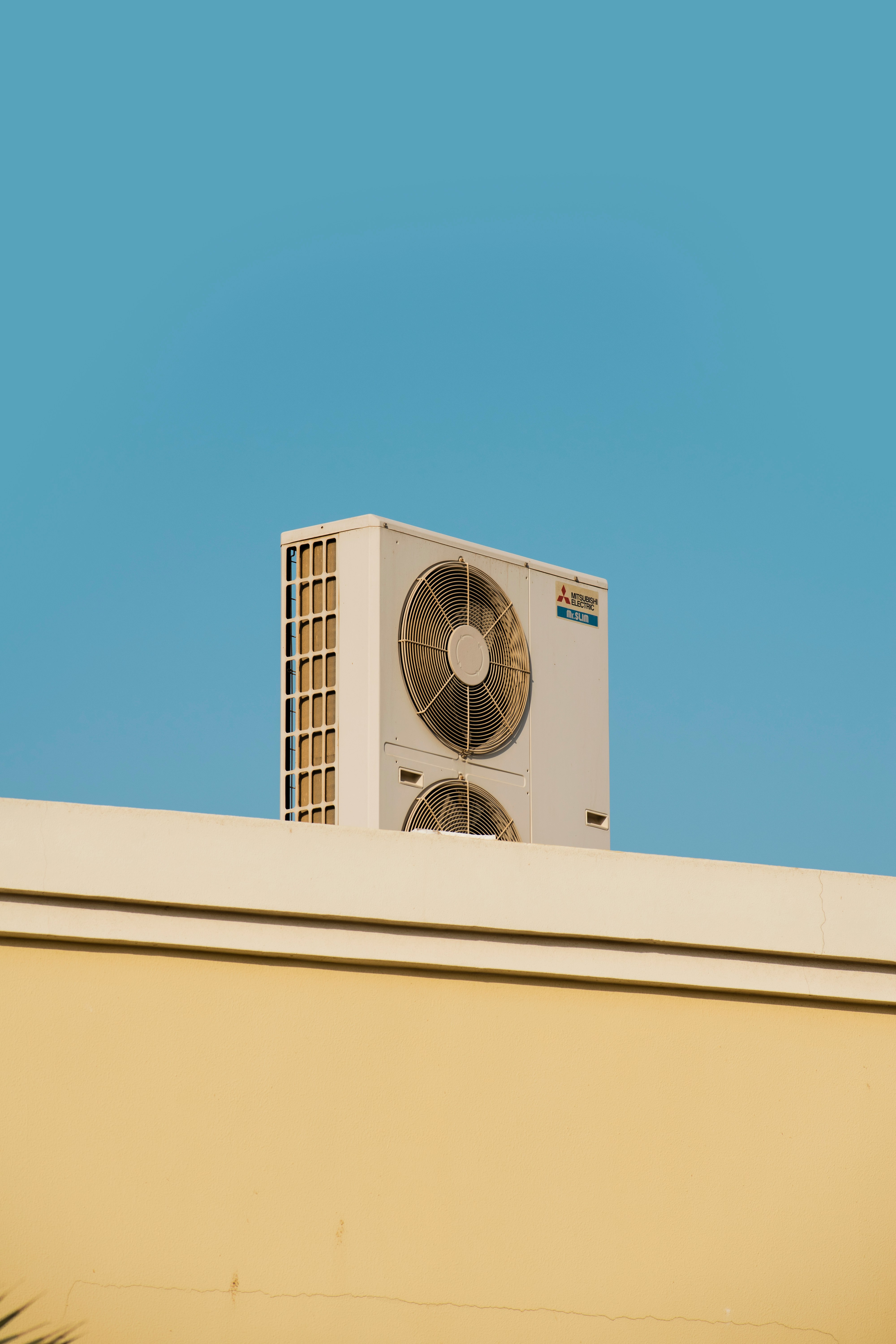 Heat pump installed in the living area of an Auckland rental property